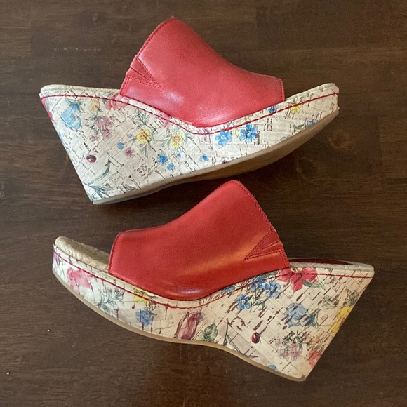 BOC Born Concern Flower Printed Wedges - Picture 16 of 16